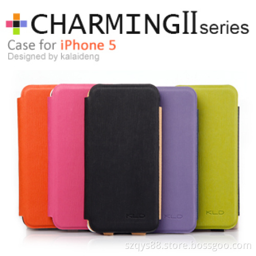 Ultra slim color Wallet case Kalaideng Charming 2 Series PU phone cover case for Samsung galaxy Note 2 N7100